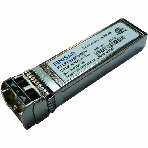 Finisar FTLF8528P3BCV — 8GFC SWL SFP+ Fibre Channel Transceiver (Used)