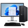 Dell OptiPlex 3060 | Core i5-8400T | 16GB DDR4 | 256GB SSD | SFF | 23" Monitor | Windows 11 Pro (Grade A)