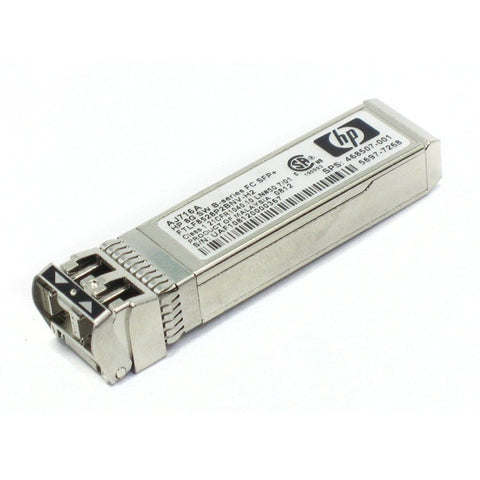HP AJ716A — 8Gb SW Fibre Channel SFP+ Transceiver (Grade B)