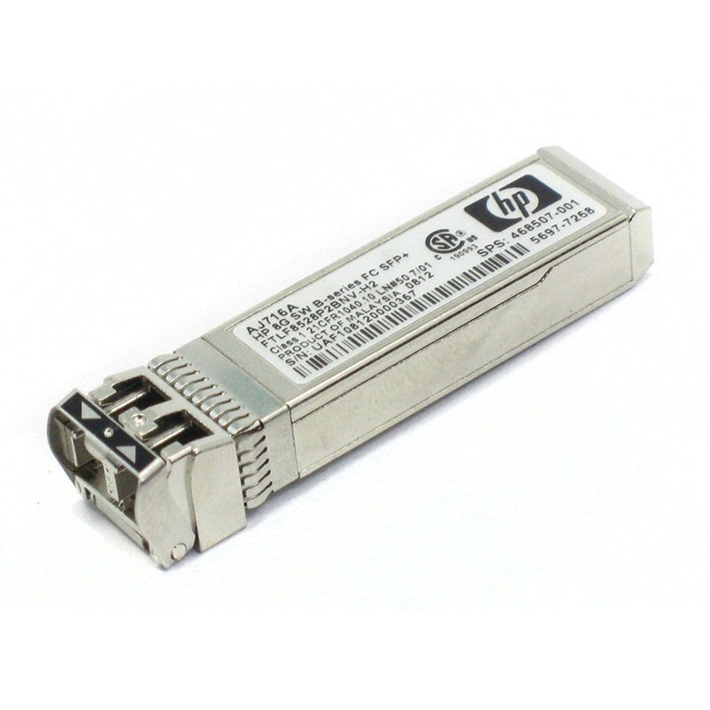 HP AJ716A — 8Gb SW Fibre Channel SFP+ Transceiver (Grade B)