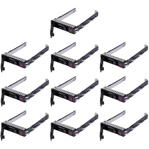 HP 651687-001 — 2.5" SFF Hard Drive Tray, Pack of 10 (Refurbished)