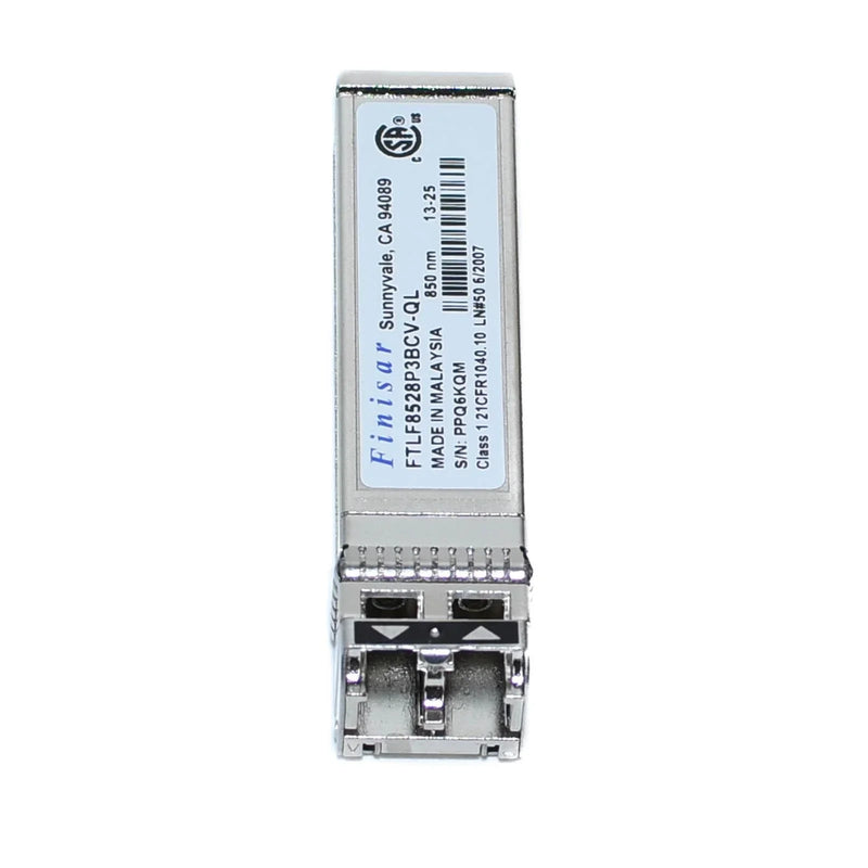 Finisar FTLF8528P3BCV-QL 850nm 8G SFP+ Transceiver Module (Refurbished)