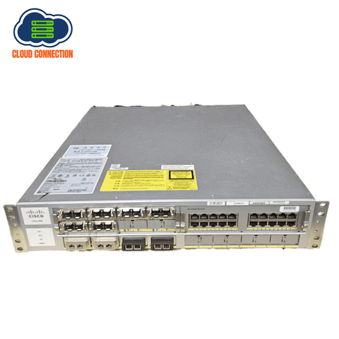 Cisco WS-C4900M Modular Layer 3 Switch – 2 x PSU – 6 x CVR-X2-SFP – 4 x X2-10GB-SR – 1 x WS-X4920-GB-RJ45 (Refurbished)