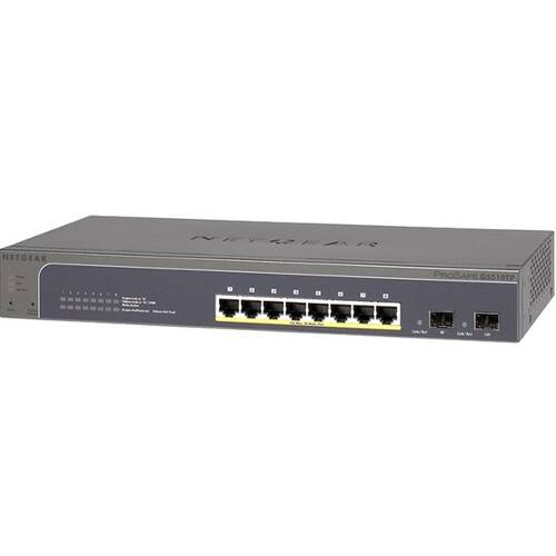 Netgear ProSafe GS510TP 8-Port PoE Gigabit Smart Switch 2xSFP (Used)