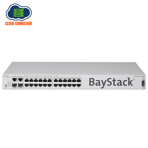 Nortel Baystack 425-24T 24-Port 10/100 Ethernet Switch, 2 Sfp (Refurbished)