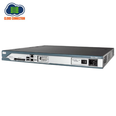 Cisco 2811 2FE, 1 NME, 4 HWICs, 2 PVDM slots, 2 AIMs, and Cisco IOS IP Base Router (Refurbished)