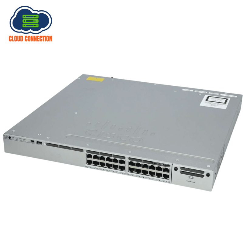 Cisco WS-C3850-24T-S Stackable 24 10/100/1000 Ethernet ports Switch (Refurbished)