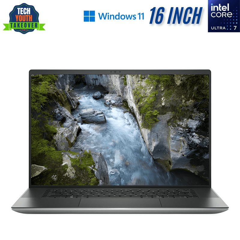 Dell Precision 5690 16 Inch Mobile Workstation Laptop – Ultra 7 155H – 32GB DDR5 – 1TB SSD – NVIDIA RTX 1000 – Win11Pro – Demo Special (New)