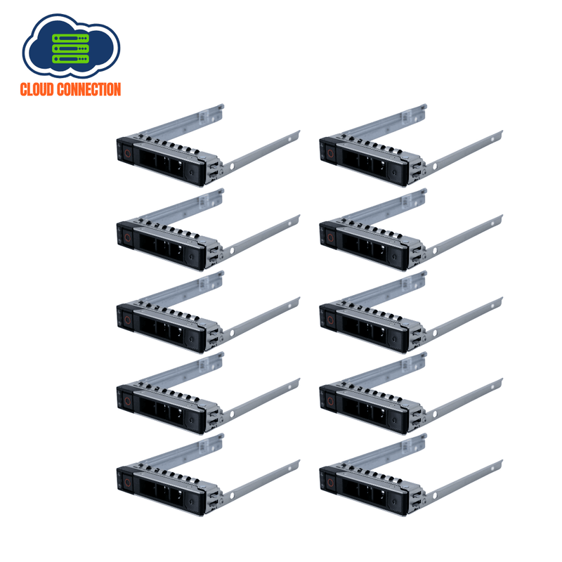 10 x Dell 14th Generation 2.5 Inch Hard Drive Caddy for R940/R840/R740/R640/R540/R440/R340 (Refurbished)