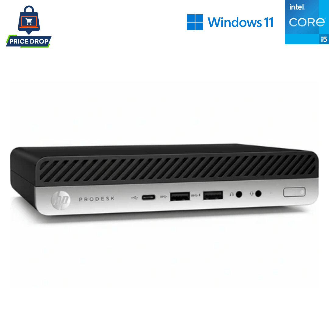 HP ProDesk 600 G4 DM Business Computer – i5 8500T – 8GB DDR4 – 256GB N ...