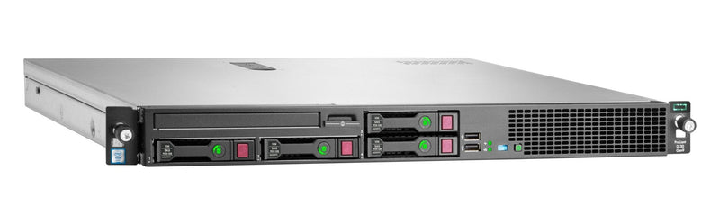 HP ProLiant DL20 Gen 9 1U Rackmount 4 SFF - 1 x Xeon E3-1240 V5 - 16GB DDR4 - 1 x 600GB SAS - Smart HBA H240 - HP 332I Adapter - 1 x 550 Watt (Refurbished)