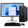 Dell OptiPlex 3060 Intel i3, 8th Gen SFF Desktop PC with 19" Monitor (Refurbished)