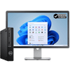 Dell OptiPlex 3090 Intel i5, 10th Gen USFF PC with 16GB Ram + 20" Monitor (Refurbished)