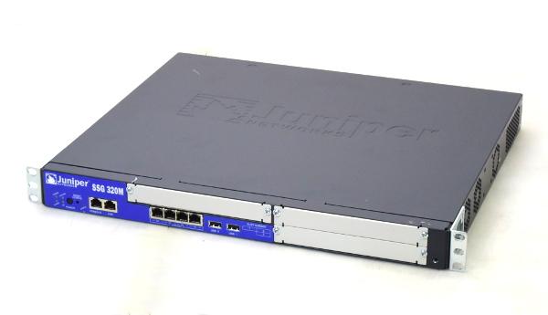 Juniper SSG320M Secure Services Gateway – 4 GE Ports + 3 PIM Slots (Refurbished)