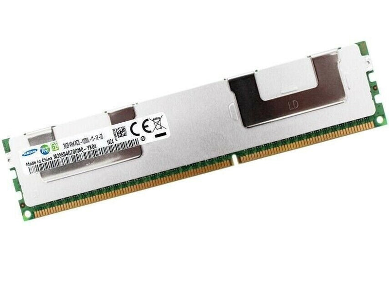 Samsung 32GB 4Rx4 PC3L-12800L-11-12-C0 DDR3 Server RAM (Refurbished)