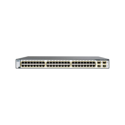 Cisco Ws-C3750-48Ps-E V04 - 48 Port 10/100 Poe Switch - Refurb Switch (Refurbished)