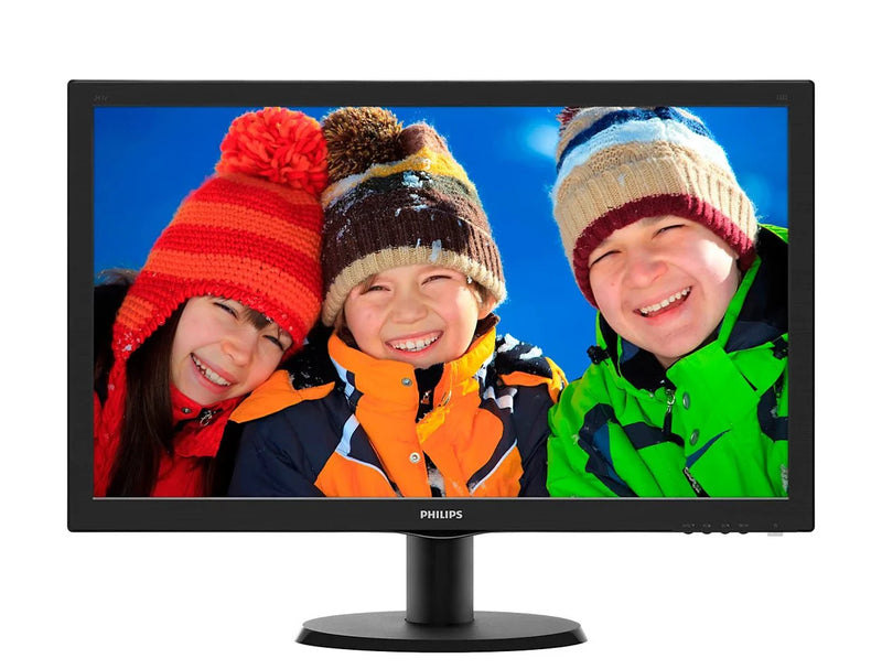 Phillips 243V5Q 23.6-Inch Full HD MVA LED Monitor – HDMI, DVI & VGA (Used)