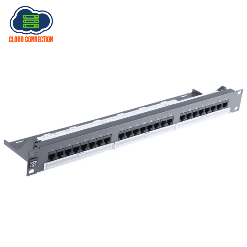 Molex Premise Networks Cat5E 24 Port Rj45 Rj Patch Panel F/Utp 1U (New)