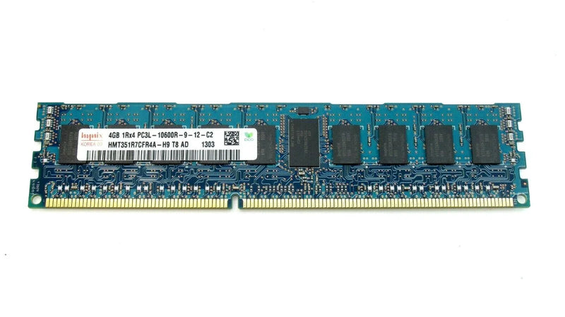 SK Hynix 4GB 1Rx4 PC3L-10600R-9-12-C2 DDR3 Server RAM (Refurbished)