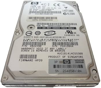 HP Dg146Baajb - 146GB SAS Hard Drive - 2.5" - 10 000 Rpm - 3GB/S (Refurbished)