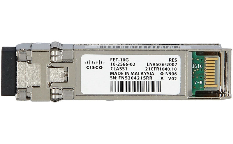 Cisco 10-2566-02 Fet-10G Multi-Mode Fibre 850Nm Sfp Transceiver (Refurbished)