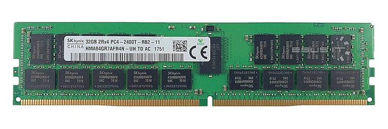 SK Hynix 32GB 2RX4 PC4-2400T-RB1-11 DDR4 Server RAM (Refurbished)