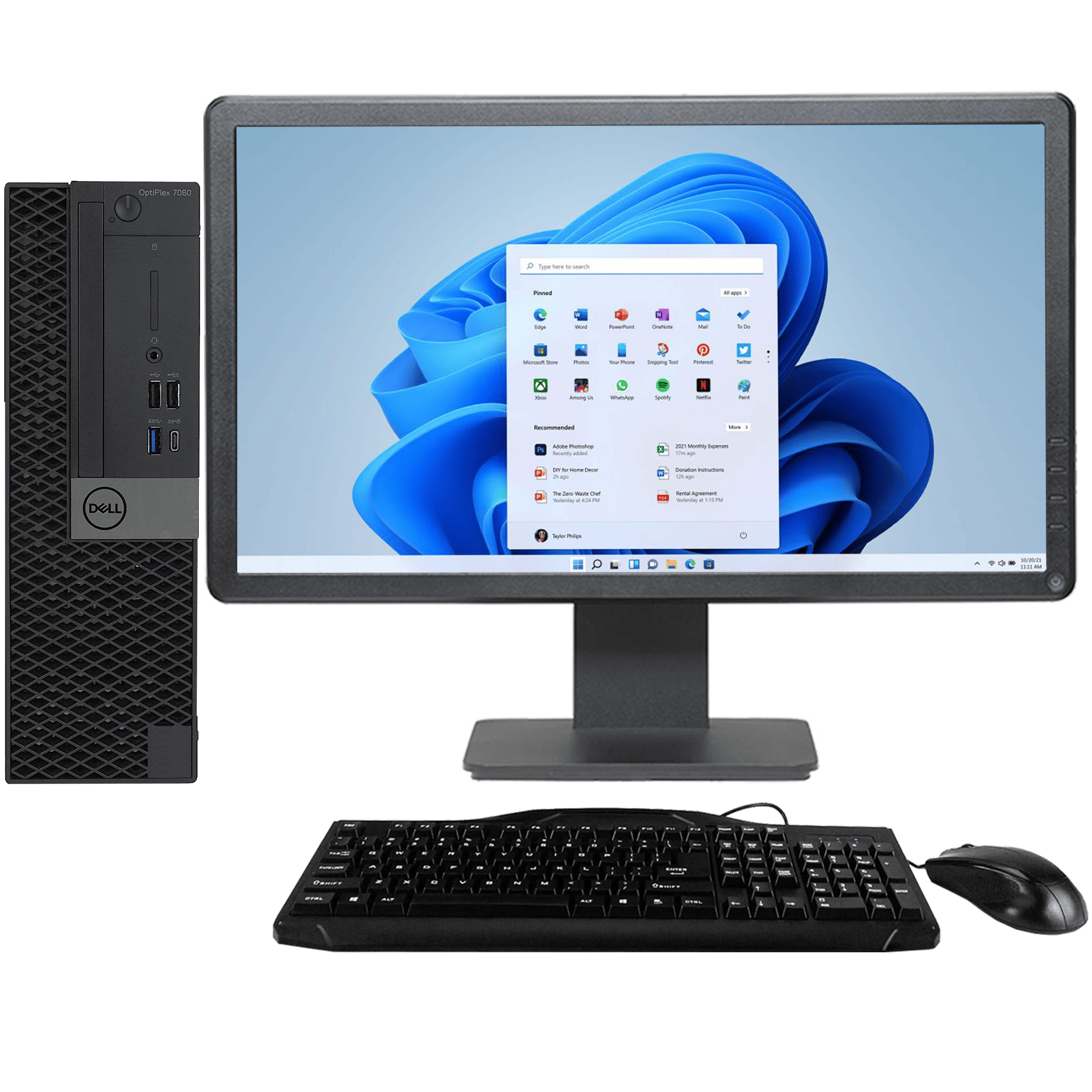 Dell OptiPlex 7060 Intel i5, 8th Gen SFF Desktop PC with 20