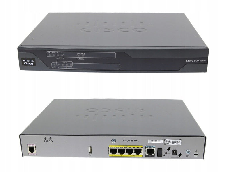Cisco C887VA-K9 Integrated Service Router (Refurbished)