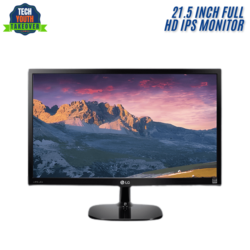 LG 22MP48HQ-PB 21.5 Inch Full HD IPS Monitor - HDMI & VGA - Refurb Special (Refurbished)