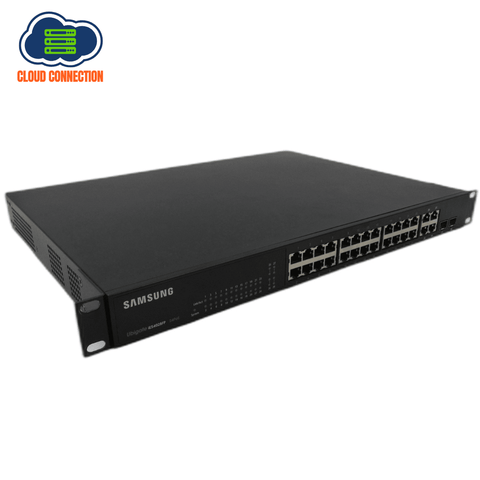 Samsung UbiGate IES4028FP 24 Port Gigabit PoE Switch & VOIP Relay (Refurbished)