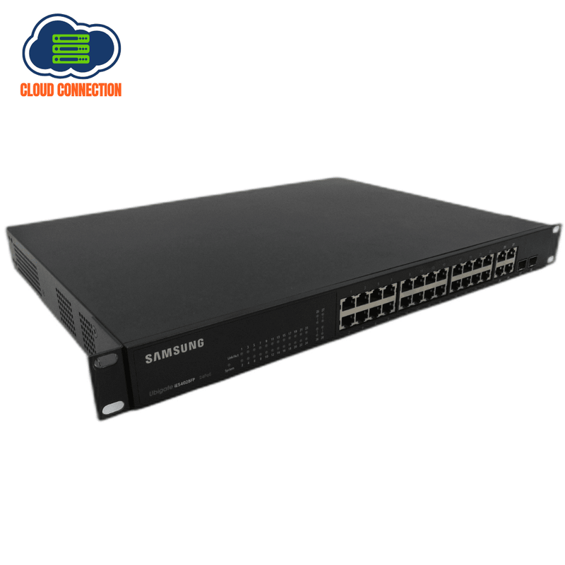 Samsung UbiGate IES4028FP 24 Port Gigabit PoE Switch & VOIP Relay (Refurbished)