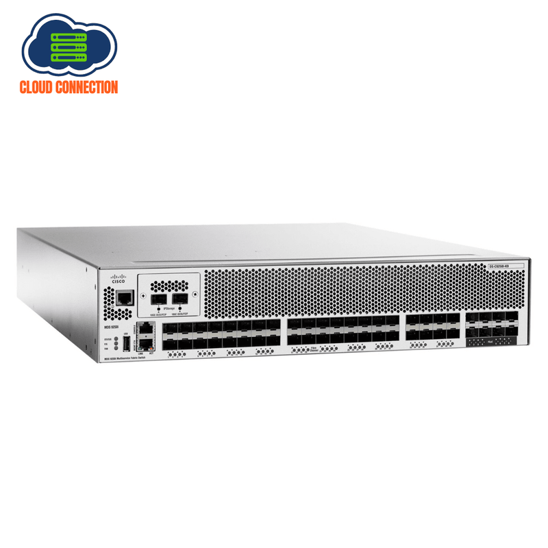 Cisco DS-C9250I-K9 MDS 9250i 40x 16Gb FC 8x 10Gb FCoE Multiservice Fabric Switch (Refurbished)