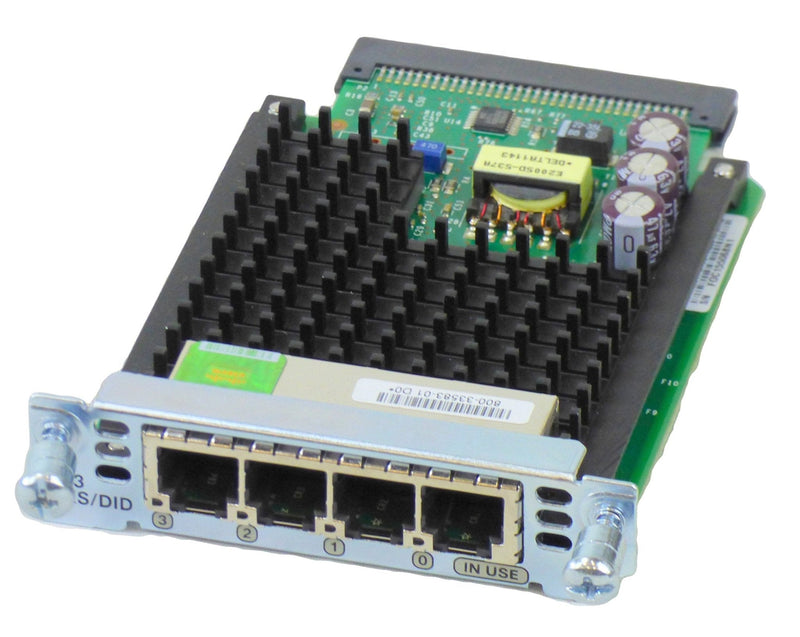 Cisco Vic3-4Fxs/Did - Fxs & Did Voice/Fax Interface (New)