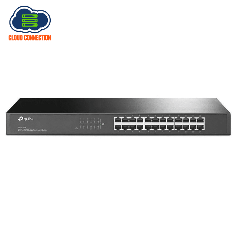 TP-Link TL-SF1024 24-Port 10/100Mbps Rackmount Switch (Refurbished)