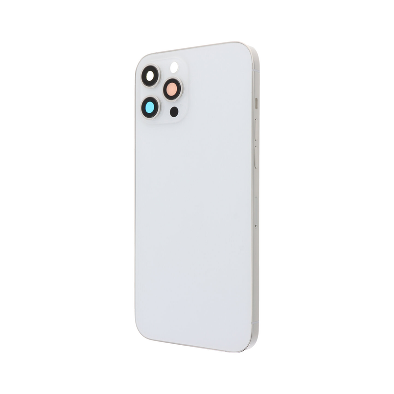 iPhone 12 Pro Max Back Cover (Silver) (OEM)