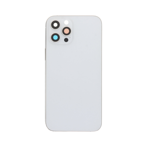 iPhone 12 Pro Max Back Cover (Silver) (OEM)