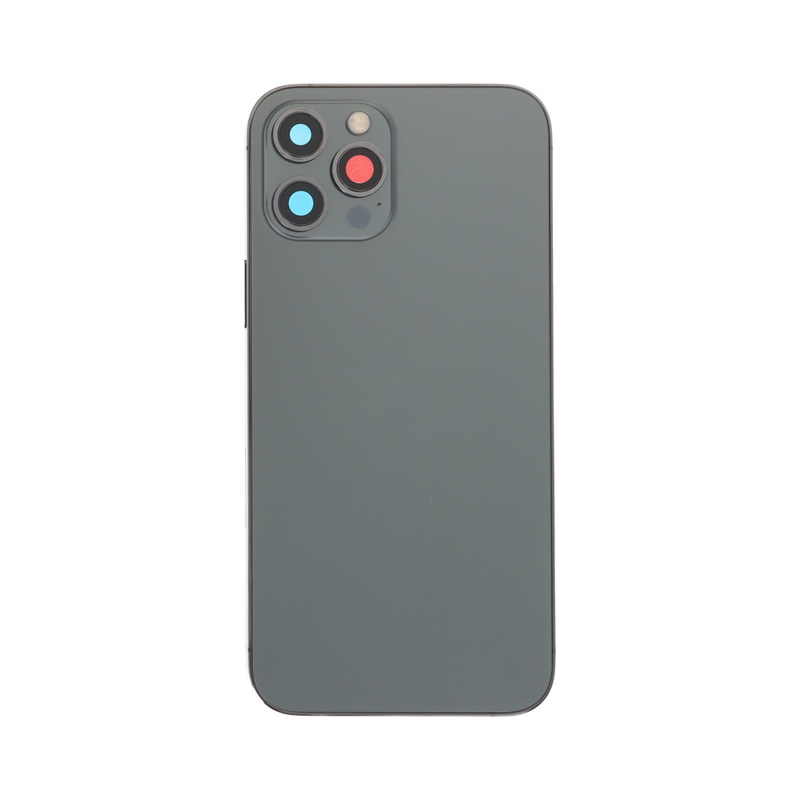 iPhone 12 Pro Max Back Cover (Black) (OEM)
