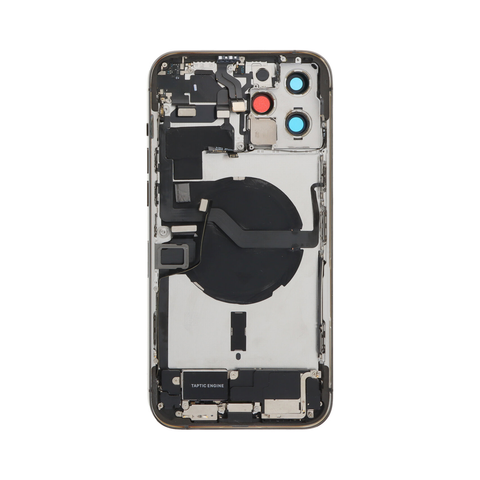 iPhone 12 Pro Max Back Cover (Black) (OEM)