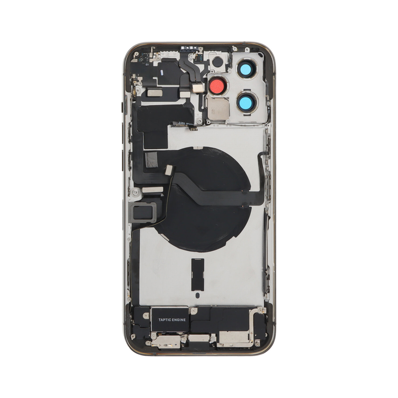 iPhone 12 Pro Max Back Cover (Black) (OEM)
