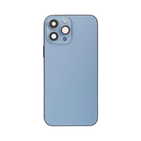 iPhone 13 Pro Max Back Cover (Blue) (OEM)