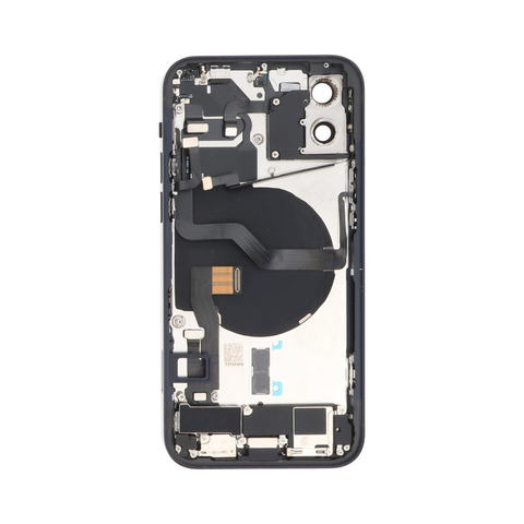 iPhone 12 Back Cover (Black) (OEM)