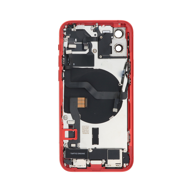 iPhone 12 Back Cover (Red) (OEM)