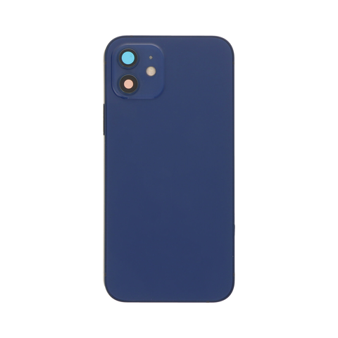 iPhone 12 Back Cover (Blue) (OEM)
