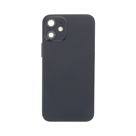 iPhone 12 Mini Back Cover (Black) (OEM)