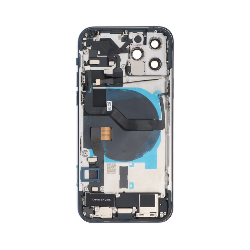 iPhone 12 Pro Back Cover (Blue) (OEM)