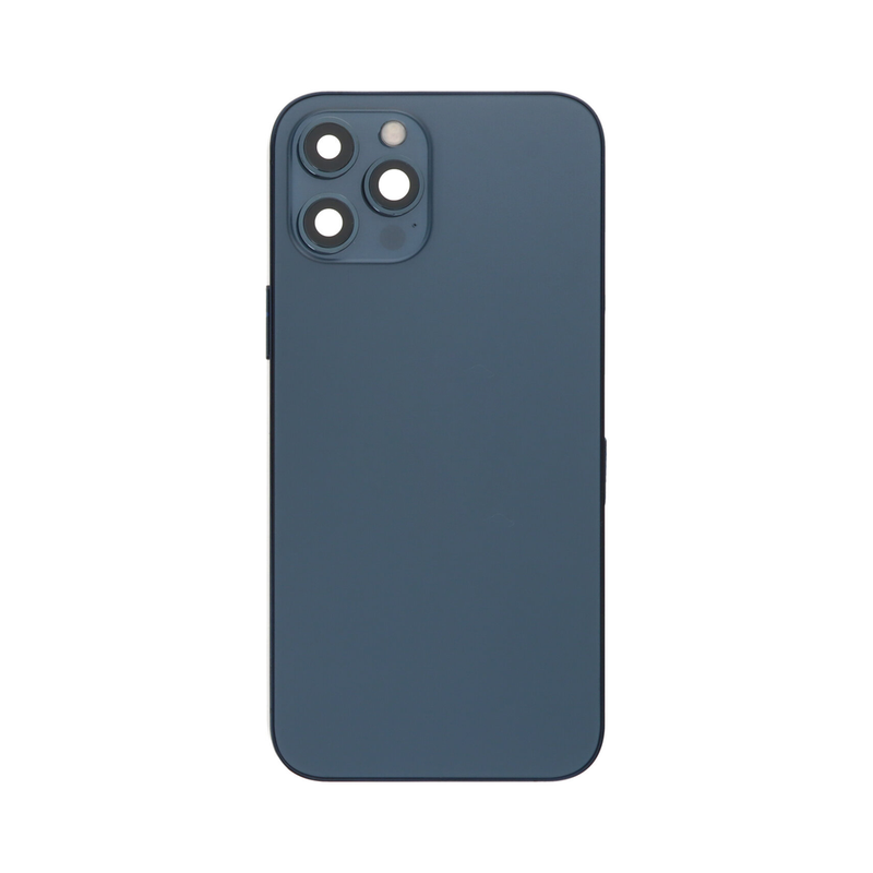 iPhone 12 Pro Max Back Cover (Blue) (OEM)