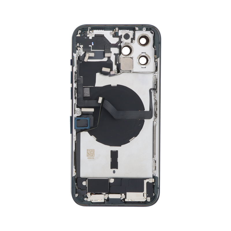 iPhone 12 Pro Max Back Cover (Blue) (OEM)