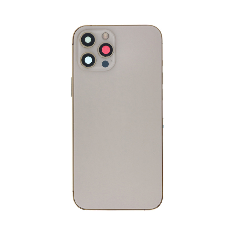 iPhone 12 Pro Max Back Cover (Gold) (OEM)