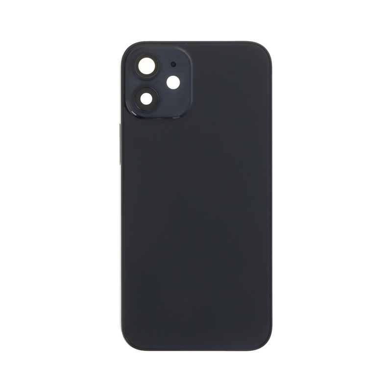 iPhone 12 Mini Back Cover (Black) (OEM)