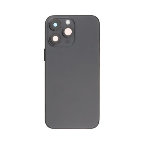 iPhone 14 Pro Max Back Cover (Black) (OEM)